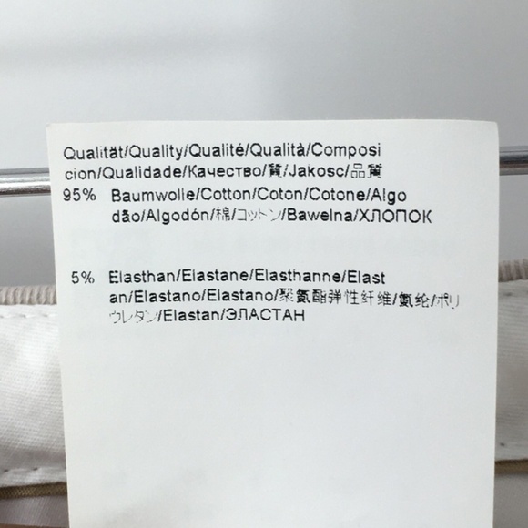 Boss Hugo Boss Women Pants Straight Flare Leg Cotton Blend Tan Pants Sz 2 - Picture 9 of 9